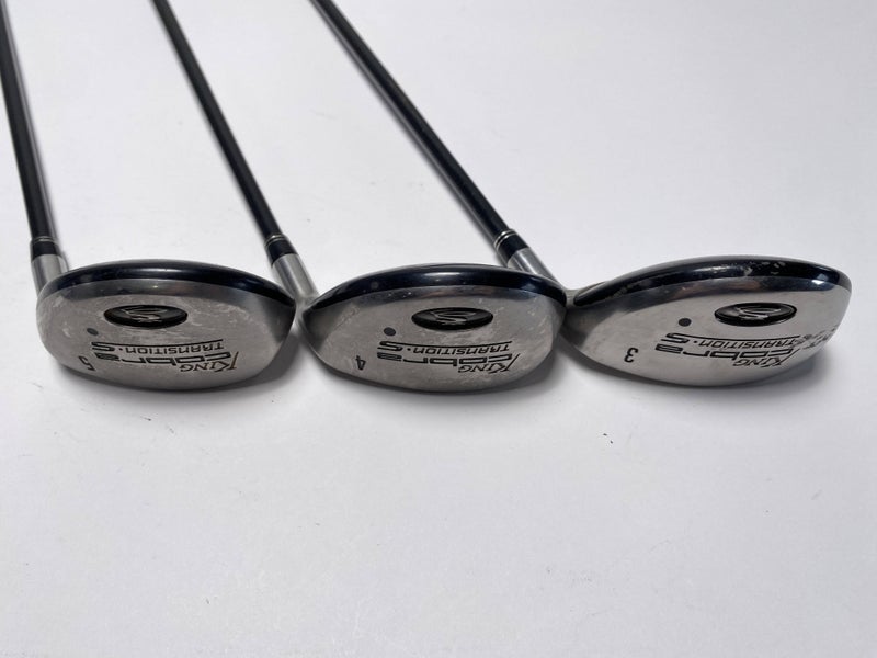 Cobra Transition S Hybrid Set 3 4 5 19* 22* 25* Aldila Regular Graphite Mens RH