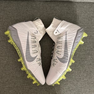 Nike Alpha Huarache 7 Elite (New) White Size M 10.0 (W 11.0) Adult