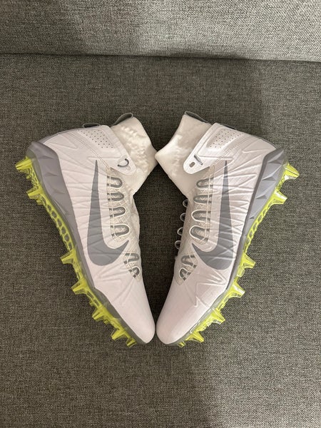 Nike Alpha Huarache 7 Elite (New) White Size M 10.0 (W 11.0) Adult