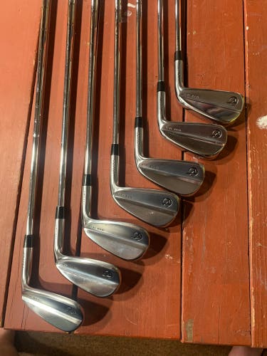 2024 101T Right Handed Iron Set Stiff Flex Steel Shaft (Used)