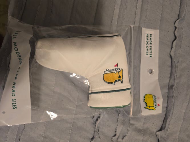 New Augusta Masters Blade Putter Cover