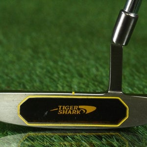 TIGER SHARK GREAT WHITE GW-2 BLADE PUTTER 35" PRECISION CAST RH ~ NICE!!