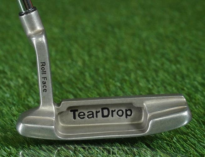 TEAR DROP ROLL FACE BLADE PUTTER 34" TRUE TEMPER CALLAWAY GOLF PRIDE GRIP RH