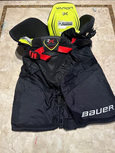 Medium Junior Bauer VAPOR 2X Hockey Pants Pro Stock (New)