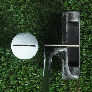 VINTAGE KISER SHEAR-LINE BLADE PUTTER 35" STEEL SHAFT LAMKIN GRIP RH ~ L@@K!!