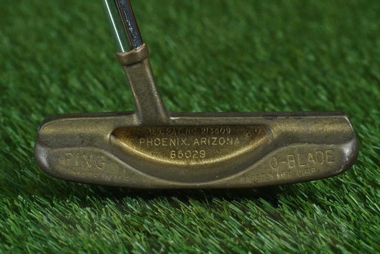 VINTAGE PING O-BLADE BLADE PUTTER KARSTEN LONG 40" TRUE TEMPER STEEL SHAFT RH
