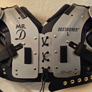 Large Adult Douglas Mr. D Destroyer Shoulder Pads (Used)