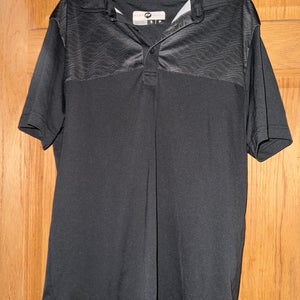 Men’s small black hockey polo Pure Hockey small