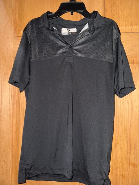 Men’s small black hockey polo Pure Hockey small