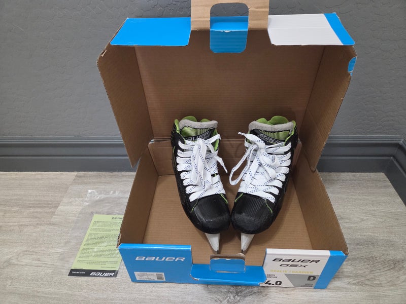 Bauer Intermediate GSX Goalie Skates Size 4 (Used)