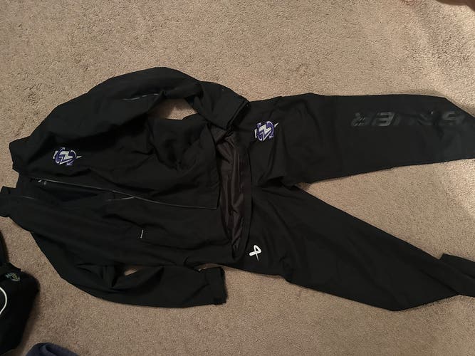 Black Large Bauer Warmup Set
