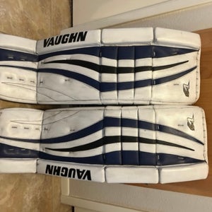 2018 34" Vaughn Velocity V7 XF Pro Goalie Leg Pads Pro Stock (Used)