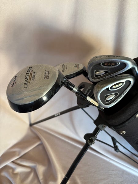 Junior RAM Axial Right Handed Clubs (Full Set) Junior 6 Pieces (Used)