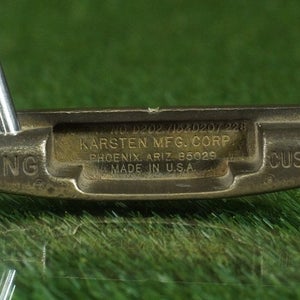 VINTAGE PING CUSHIN BLADE PUTTER KARSTEN 35.5 HEEL SHAFTED GRIP RH ~ L@@K!!