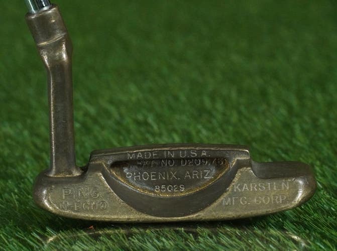 VINTAGE RACCOON CREEK LOGO PING N-ECHO BLADE PUTTER KARSTEN 36"  GOLF PRIDE RH