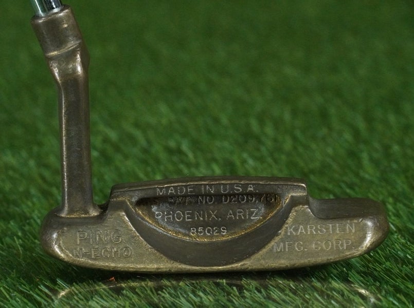 VINTAGE RACCOON CREEK LOGO PING N-ECHO BLADE PUTTER KARSTEN 36"  GOLF PRIDE RH