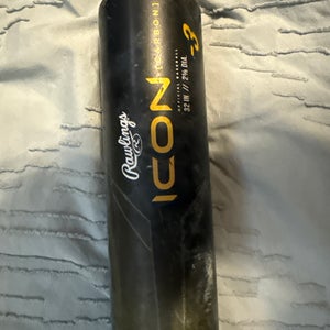 Rawlings Icon Composite BBCOR Certified Bat (-3) 29 oz 32" (Used)