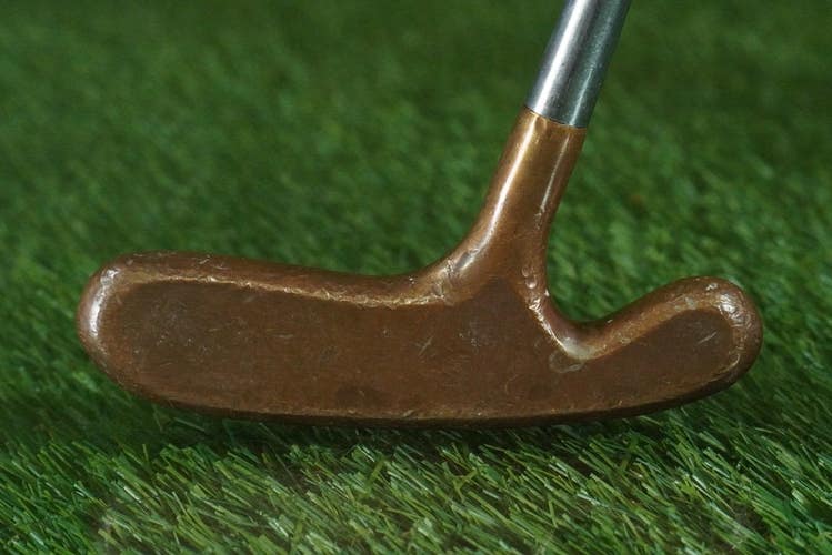 VINTAGE ACUSHNET BULLS EYE BLADE PUTTER STDM5P 34.5" STEEL SHAFT RH / LH ~ L@@K!