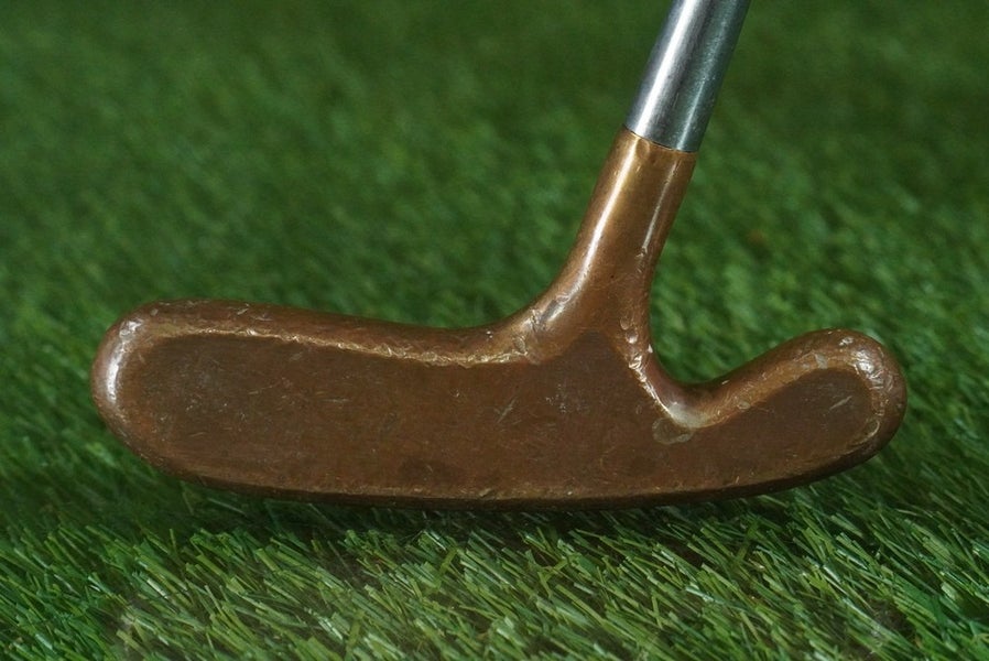 VINTAGE ACUSHNET BULLS EYE BLADE PUTTER STDM5P 34.5" STEEL SHAFT RH / LH ~ L@@K!