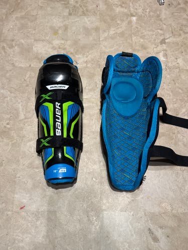 Junior Bauer X 10" Shin Pads (Used)