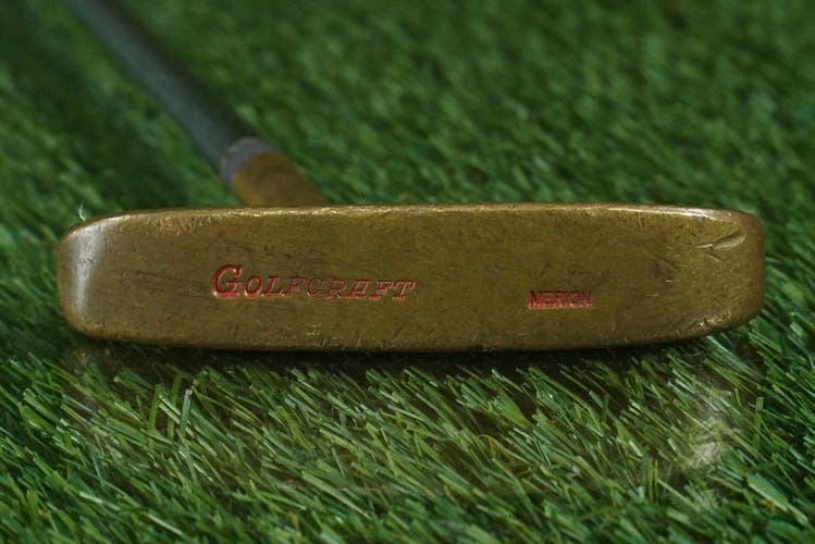 VINTAGE GOLFCRAFT MERION BLADE PUTTER 34.5" STEEL SHAFT ORIGINAL GRIP RH ~ L@@K!