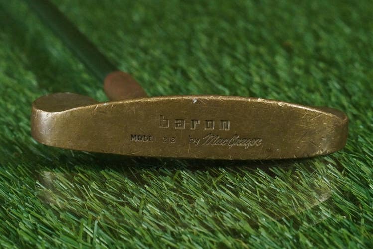 VINTAGE MACGREGOR BARON MODEL 218 BLADE PUTTER 35" TRUE TEMPER STEEL RH ~ L@@K!!