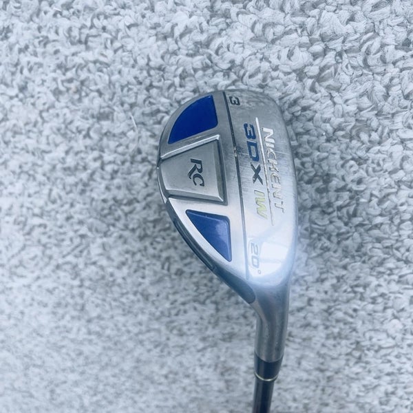 Nickent 3DX RC Mens Right Handed Golf Club 20 Hybrid S Flex
