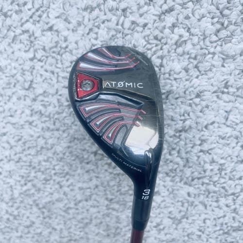Tommy Armour Atomic Mens Right Handed Golf Club 3 Hybrid R Flex