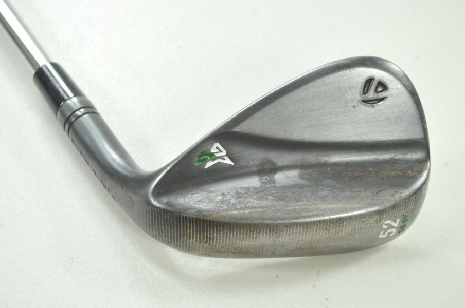 TaylorMade Milled Grind 4 Black 52*-09 Wedge Right DG Wedge 115 Steel # 199224