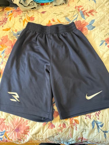 Blue Large Kids Unisex Nike Shorts (Used)