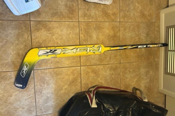 Senior Reebok 5K Full Right Goalie Stick 24" Paddle Pro Stock (Used)