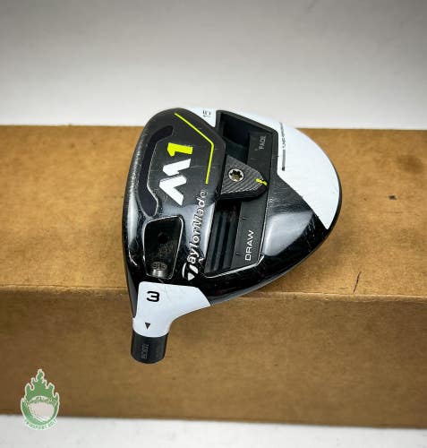 Used Left Handed Tour Issued TaylorMade M1 Fairway 3 Wood 15* Head Only
