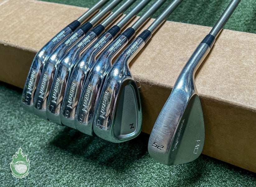 Nakashima NP-2 Tour Forged Irons 5-PW/52* Steelfiber 70g Regular Graphite Golf