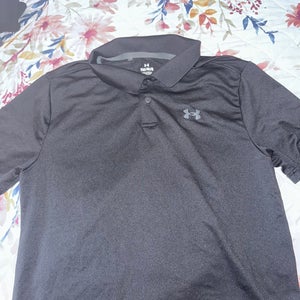 Black Large Kids Unisex Under Armour Shirt (New)