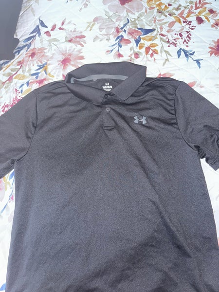 Black Large Kids Unisex Under Armour Shirt (New)