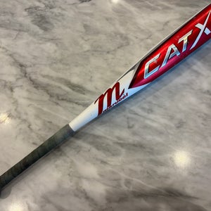 2023 Marucci CATX Alloy USSSA Certified Bat (-10) 17 oz 27" (Used)
