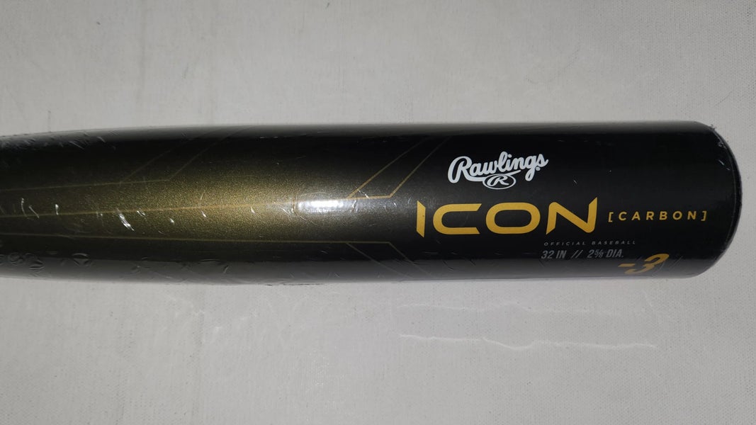 2023 Rawlings Icon Composite BBCOR Certified Bat (-3) 29 oz 32" (New)