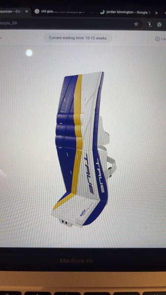 23"  2020 True 9x3 Goalie Leg Pads  (Used)