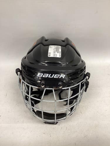Used Bauer PRODIGY COACHES HELMET Helmet Cage Combo Black SM 11851-S000035551