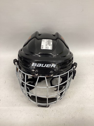 Used Bauer PRODIGY COACHES HELMET Helmet Cage Combo Black SM 11851-S000035551
