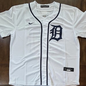 Detroit Tigers Kerry Carpenter White Jersey Adult Large NWT