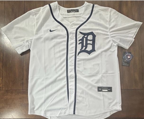 Detroit Tigers Kerry Carpenter White Jersey Adult Medium NWT