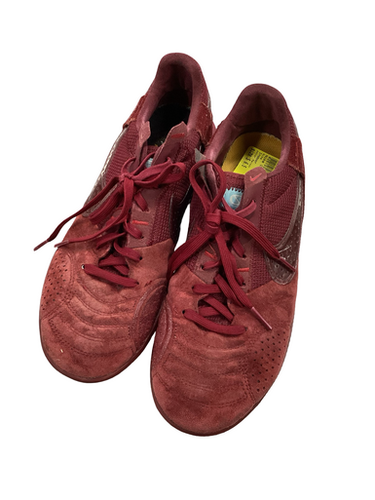 Used Nike CUREX Soccer Indoor Shoes Maroon Senior 6.5 11613-S000165311