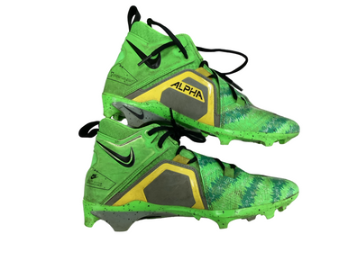 Used Nike Adult FB Cleats Green Senior 8 11613-S000165288