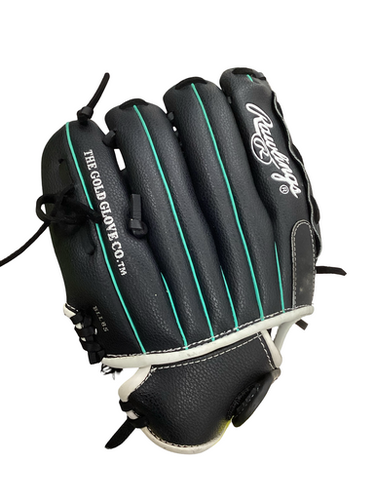 Used Rawlings FASTPITCH SOFTBALL BB/SB Glove RH Throw Black 11" 11613-S000165273
