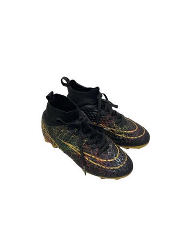 Used Nike Soccer Cleats Black And Gold Junior 02 11347-S000252625