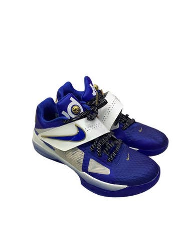 Used Nike ZOOM KD 4 Basketball Shoes M Royal Blue Senior 10.5 11347-S000252623