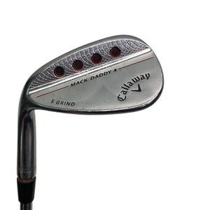 Used Callaway MACK DADDY 4 S GRIND Golf Wedge Mens LH 52 Degree 11347-S000252607