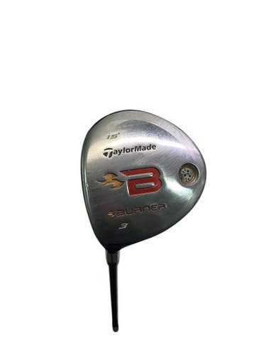 Used Taylormade BURNER 15 DEGREE Mens Fairway Wood LH 3 Wood 11347-S000252605
