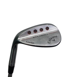 Used Callaway MACK DADDY 4 S GRIND Golf Wedge Mens LH 56 Degree 11347-S000252608